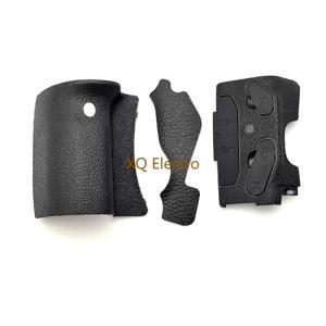 캐논 EOS 80D용 새 정품 바디 고무 세트 3개, 핸드 그립 측면 쉘, USB 고무 썸버튼 가죽 카메라 교체 부품