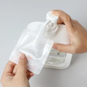 10개입, 30/50/100ml 용량, 두꺼운 재질의 휴대용 화장품, 로션, 샤워젤, 샴푸 분할 용기