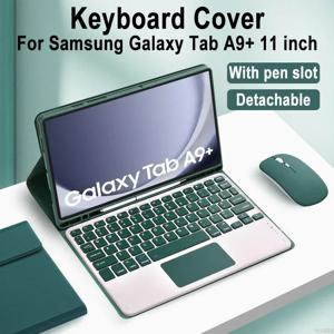 삼성 갤럭시 탭 A9 플러스 11인치 케이스, 탈착식 키보드 케이스 삼성 탭 A9+ SM-X210N/X216B/X218용