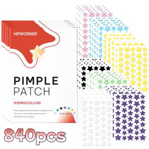 840 하이드로콜로이드 별 모양 여드름 패치/280 패치 |    pus와 유분을 흡수하고, 여드름이 나는 피부를 깨끗하게 하고 회복시킵니다. |   보이지 않는 워