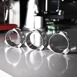 브레빌 세이지 870 878 880 에스프레소 커피 머신 포타필터 디스펜서 링 바리스타 도구용 54mm 도징 퍼널 스테인리스 스틸