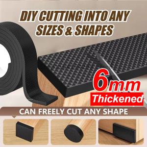 DIY 미끄럼 방지 가구 패드 무소음 매트 범퍼 댐퍼 미끄럼 방지 두꺼운 패드 발 커버 자가 접착 테이블 의자 발 보호 패드