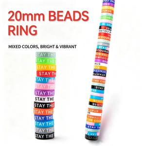 13mm/20mm 20개입 보호용 실리콘 링 컬러 장식 링 낚싯대 슬링샷 미끄럼 방지 O링 핸들 밴드 땀 흡수 벨트