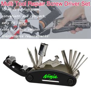 닌자 400 650 300 250 250R ZX14R ZX10R ZX6R 1000 SX H2 ZX7R Z900RS ZX4R R 액세서리 오토바이 공구 수리 드라이버 세트