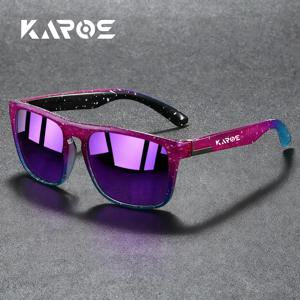 KAROS 레트로 스타일 편광 선글라스(UV400 필터 포함) 남성용 여성용 견고한 구조 운전 및 장거리 여행에 적합