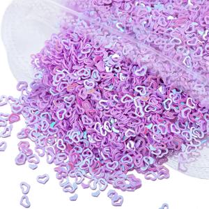 혼합 하트 모양 PVC 벌크 스팽글 22g/봉지 4mm 글리터 콘페티 네일 아트 장식 스팽글 DIY 재봉 액세서리 도매