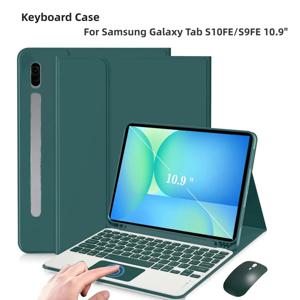 삼성 갤럭시 탭 S10 FE 10.9인치 2025 SM-X520/X526/X526B용 키보드 케이스, 갤럭시 탭 S10 FE 10.9인치용 키보드 커버 (펀다)