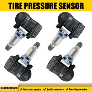 1/4PCS 타이어 압력 모니터링 센서 TPMS 36106881890 BMW 1/3/4 시리즈 F20 F21 F52 F32 F33 F36 36106856209와 호환 가능