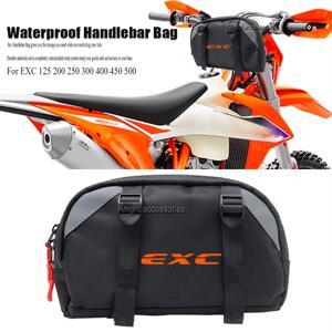 EXC 125 200 250 300 400 450 500 오토바이 앞 핸들바 가방 다기능 수납 가방 여행 가방