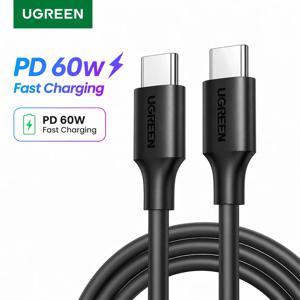 UGREEN USB C to USB C 케이블 PD60W 아이폰 17 16 15 맥북 아이패드 고속 충전 케이블 20V 3A 타입 C 고속 충전기 PD 케이블 USB C