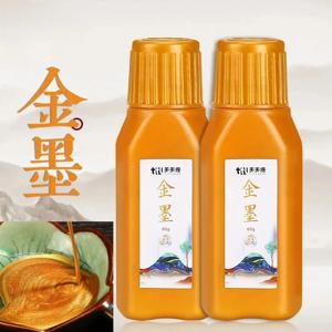 60g / 120g 중국 일본 전통 서예 붓액 잉크 금은 초보자 연습용 필기 문구