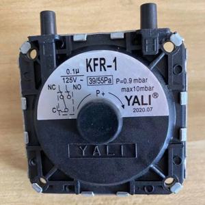 AC2000V 가스 온수기 강력 배기 수리 부품 공기압 스위치 KFR-1 p=0.9 mbar 최대 10mbar