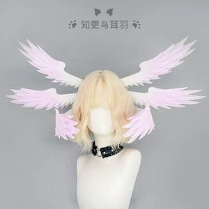 혼카이 스타 레일 최신 썬데이 코스프레 로빈 코스프레 윙 헤드드레스 미스터 썬데이 소품 할로윈 카니발 롤플레이 의상