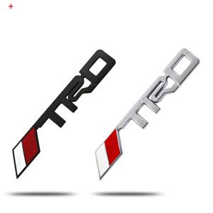 TRD 엠블럼 프론트 그릴 및 3D 메탈 리어 배지 토요타 하이랜더 2015 2016 2017 2018 2019 2020 2021용