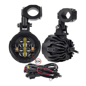 BMW R1250GS LC R1200GS ADV 어드벤처 F800GS GSR F850GS F750GS Adv R 1200 GS 오토바이용 E24 마크 안개등 및 배선