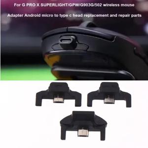 GPRO 무선 GProX 초경량 전문 게임용 마우스 수리 부품용 마이크로 USB-타입 C 변환 어댑터