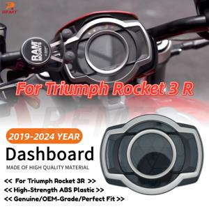 트라이엄프 로켓 3 R GT 스크램블러 1200 XE XC 액세서리 2019-2024용 대시보드 커버 ABS 플라스틱 오토바이 속도계 쉘