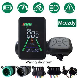 L5 LCD 디스플레이 미터 대시보드 24V 36V 48V 60V 전기 자전거 미터 디스플레이 패널 전기 스쿠터용