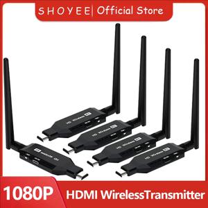 5G 무선 비디오 HDMI 송수신기, HDMI 익스텐더, 블루투스 오디오 송신기 (노트북, TV, 프로젝터용)