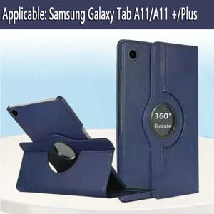 삼성 갤럭시 탭 A11 8.7/A11 +/플러스 케이스용 Funda 360도 회전 스탠드 스마트 코크 SM-X130 X133/SM-X230 X236 태블릿커버