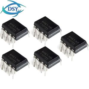 10PCS 6N135 DIP-8 광 커플링 옵토아이솔레이터 6N136 6N137 6N138 6N139 IC