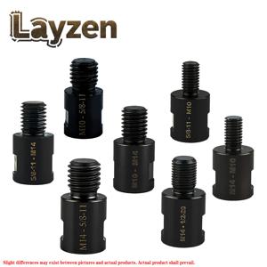 M14 5/8-11 M10 1/2-20 나사 어댑터 광택 아버 커넥터 앵글 그라인더용 다이아몬드 코어 드릴 비트 홀쏘 광택 패드
