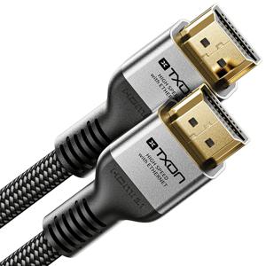 티엑스온 HDMI 2.1 케이블 8K 60Hz, PS5, Xbox 시리즈, 삼성 LG TV, 모니터, 프로젝터, 노트북 호환