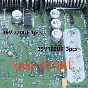 10개 35V 100UF 35V 220UF SMD 솔레노이드 10X10 vt (크기 1 cm x 1 cm) 자동차 기어박스 컴퓨터 보드용 밸브 커패시터