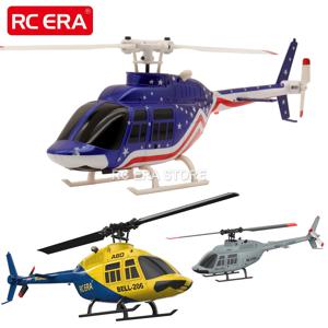 RC ERA A60 미니 벨206 RC 헬리콥터 2.4G 6축 자이로스코프 4채널 고도 유지 원격 조종 비행기 장난감 성인용 선물