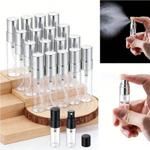5/10Pcs 빈 2-10ml 미니 유리 향수 스프레이 병 리필 가능 미세 미스트 스프레이 병 토너 에센셜 오일 용 샘플 용기