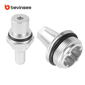 BEVINSEE BMW N54 PCV 밸브 캡 커버 교체품 (E90 E92 E60 E61 F01 F02 X6 E71 호환), 트윈 터보 엔진 수리 키트