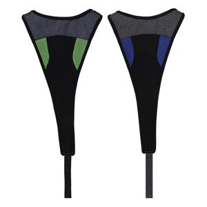PINMOAP 1PC 자전거 땀 방지망 실내 사이클링 트레이너 통기성 자전거 프레임 땀받이 조절 가능한 스트랩 포함 로드 MTB