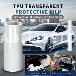 TPU 보호 필름 스티커 반투명 PPF 투명 자동차 차체 도어 엣지 페인트 스크래치 방지 자전거 보호