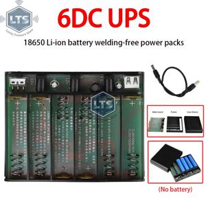 5V 9V 12V 출력 6x 18650 배터리 UPS 무정전 전원 공급 장치 DIY 파워 뱅크 박스 (가정용 라우터, 휴대폰, 태블릿, 모뎀용)