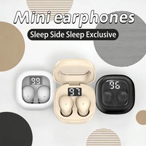 SK19 - 보이지 않는 미니 헤드폰, 무선 블루투스 호환, 긴 배터리 수명, 초소형 숨김형 이어팁