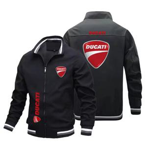 봄 여름 남성용 오토바이 DUCATI 재킷 야외 캐주얼 패션 재킷 지퍼 스포츠 자외선 차단제 남성용 자전거 라이딩 의류