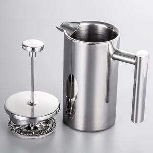 350ml/800ml/1000ml 프렌치 프레스 커피 메이커 스테인리스 스틸 이중벽 단열 커피 메이커 포트 커피 메이커 커피 포트