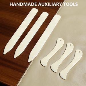 6개 플라스틱 본폴더 종이 접는 도구, DIY 종이 공예용 제본 도구