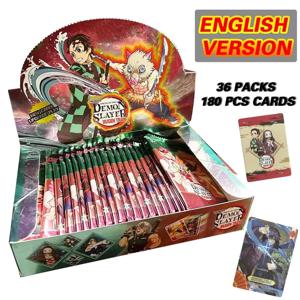 2026년 신제품 판매 플래시 데몬 슬레이어 카드 무겐 트레인 SSP 카드 울트라 레어 카드 카마도 탄지로 네즈코 캐릭터 컬렉션 카드