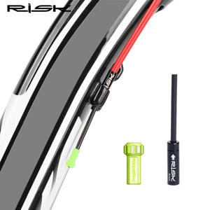 MTB 및 로드 자전거용 오일 주입구가 있는 케이블 엔드 캡 10개, 4mm 변속기 및 5mm 브레이크용 알루미늄 자전거 케이블 엔드 캡, 먼지 방지 플러그.