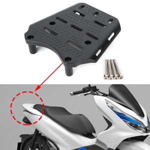 PCX 125 150 2014-2019 용 CNC 알루미늄 합금 오토바이 후면 수화물 랙 홀더 선반 용 후면 수화물 랙