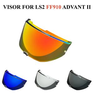 LS2 FF910 ADVANT II 모듈러 플립업 헬멧용 오토바이 헬멧 바이저, 윈드쉴드, 카파세테 모토 카스코 액세서리 렌즈