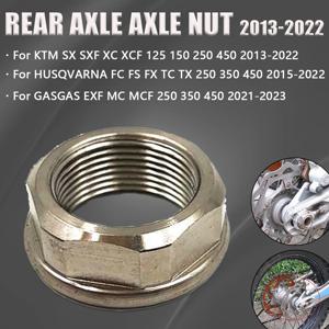 2013-2023 오토바이 M25x1.5 리어 액슬 락 너트 스크류 휠 허브 볼트 (KTM, HUSQVARNA, GASGAS SX, SXF, XC, XCF, FC, FX, FS, TC, TX, EXF 용)