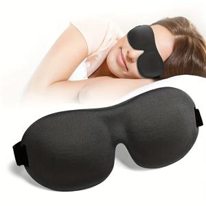 3D 입체 수면 안대 100% 빛 차단 아이 마스크 매우 부드러운 피부 친화적인 소재 통기성 아이 커버 휴식 여행 요가용