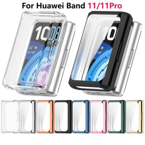 화웨이 밴드 11 프로 스마트워치용 화면 보호 케이스 화웨이 밴드 11 액세서리용 TPU 전체 긁힘 방지 보호 커버