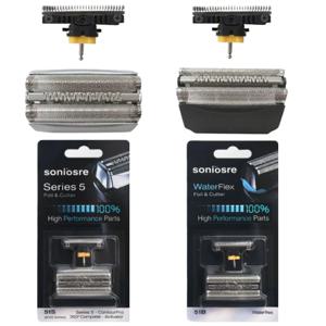 51S/51B 면도기 면도날 호일 커터 블레이드는 브라운 워터플렉스 시리즈 5 면도기 8000 WFS1/2 530 550 590 5643 5645 8985 5646/7/9에 호환됩니다.
