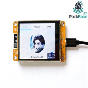 ESP32-C5 공식 모듈 2.8인치 터치 스크린 NM-CYD-C5 16MB 플래시 8MB PSRAM WiFi 6 5G 밴드 ZigBee Thread Matter-ready N16R8