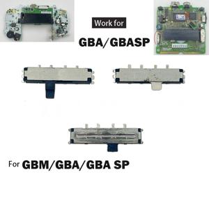 GBA SP GBM 게임 콘솔 전원 공급 버튼, 게임보이 어드밴스 게임보이 마이크로 수리 부품용 전원 켜기/끄기 스위치