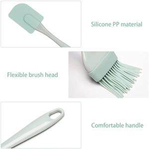 3Pcs 크림 스크레이퍼 DIY 빵 케이크 버터 주걱 믹서 오일 브러쉬 주방 베이킹 도구 실리콘 주걱 논스틱