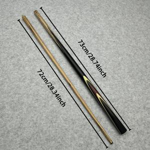 10mm 애쉬우드 1/2 당구큐 알루미늄 합금 미드조인트 스누커 & 9볼 호환 정밀샷 안정적이고 내구성 강함